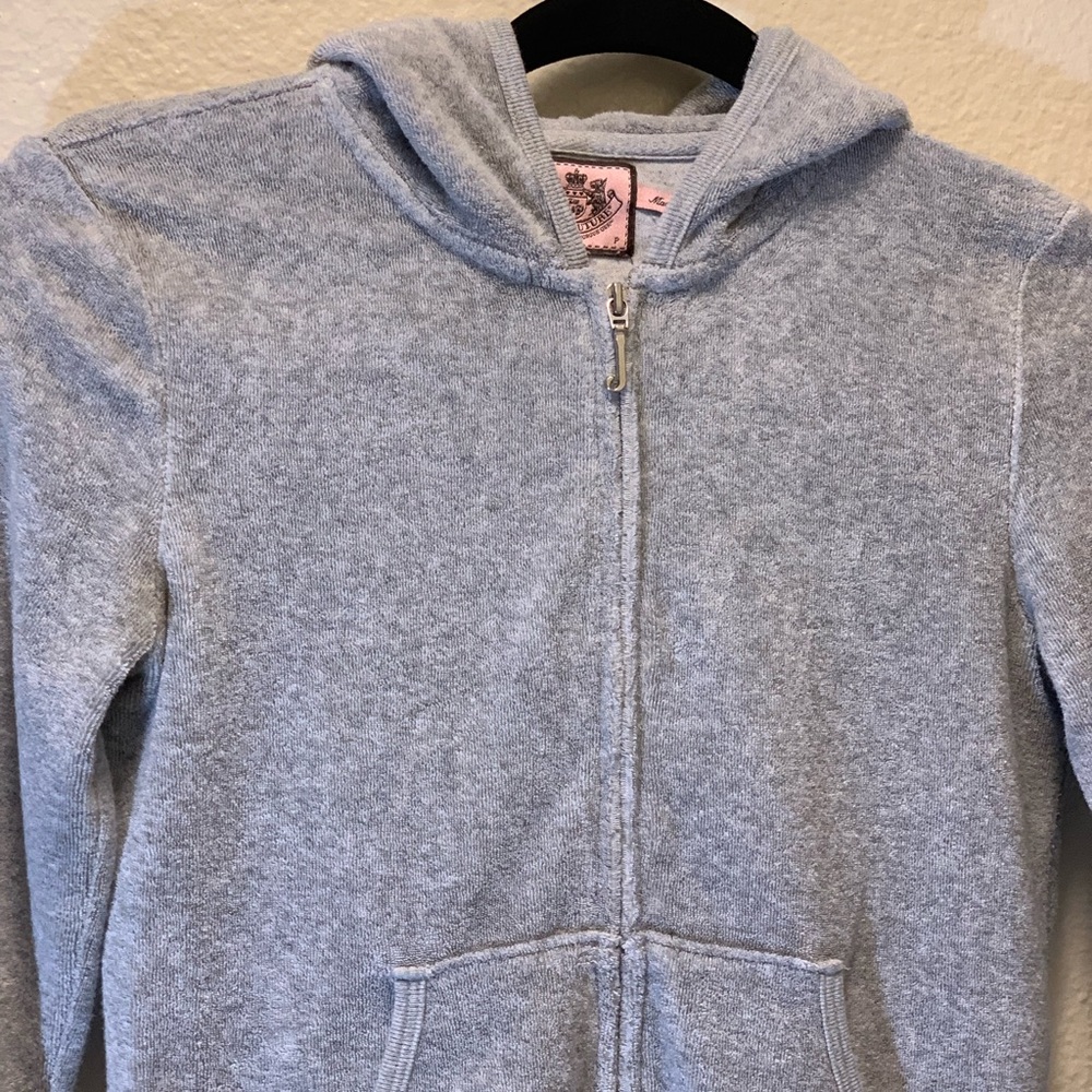 Juicy Couture- Girl’s Zip Up Hoodie - Picture 3 of 5
